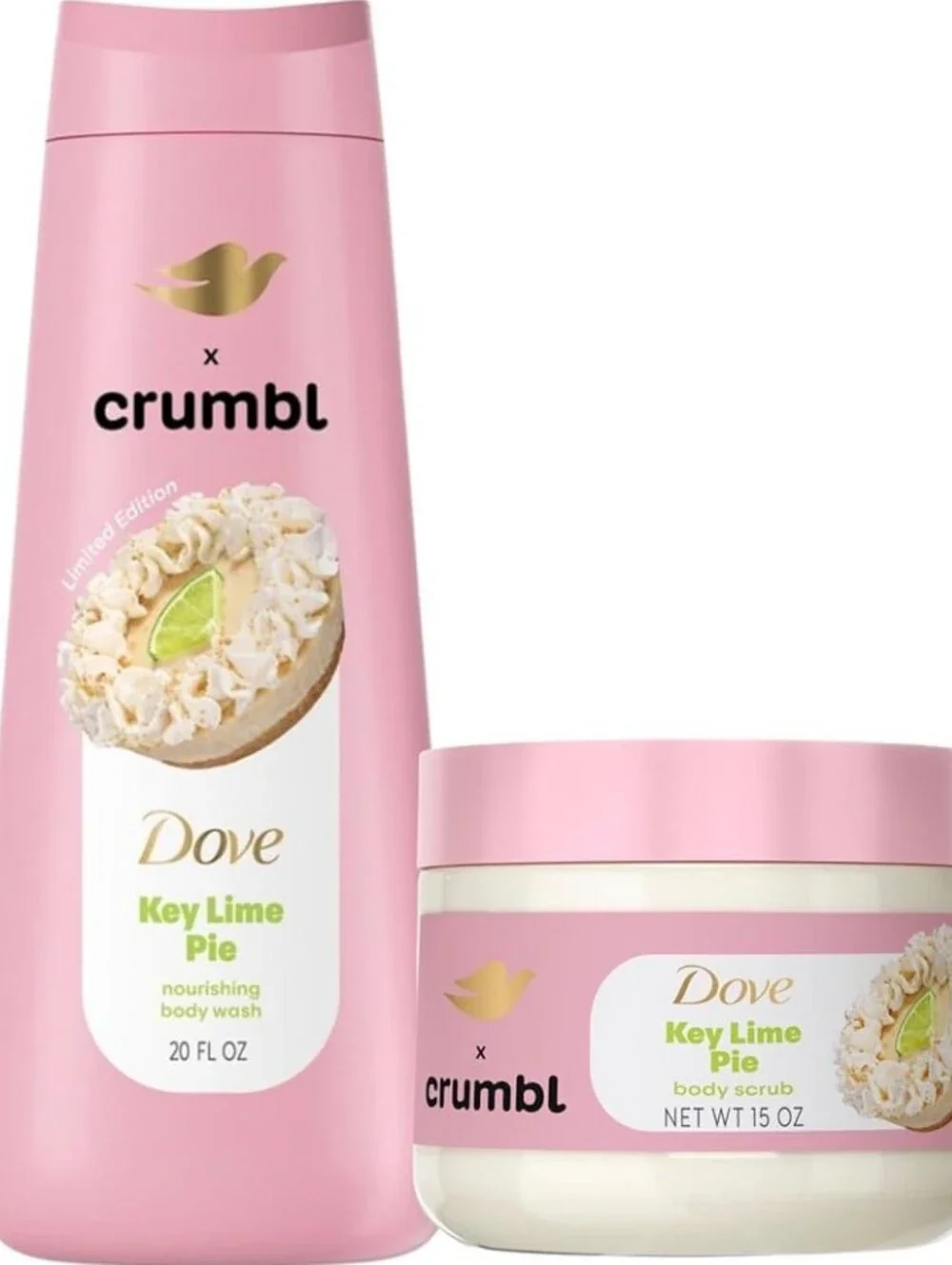 Key Lime Pie Nourishing Body Wash - Pink